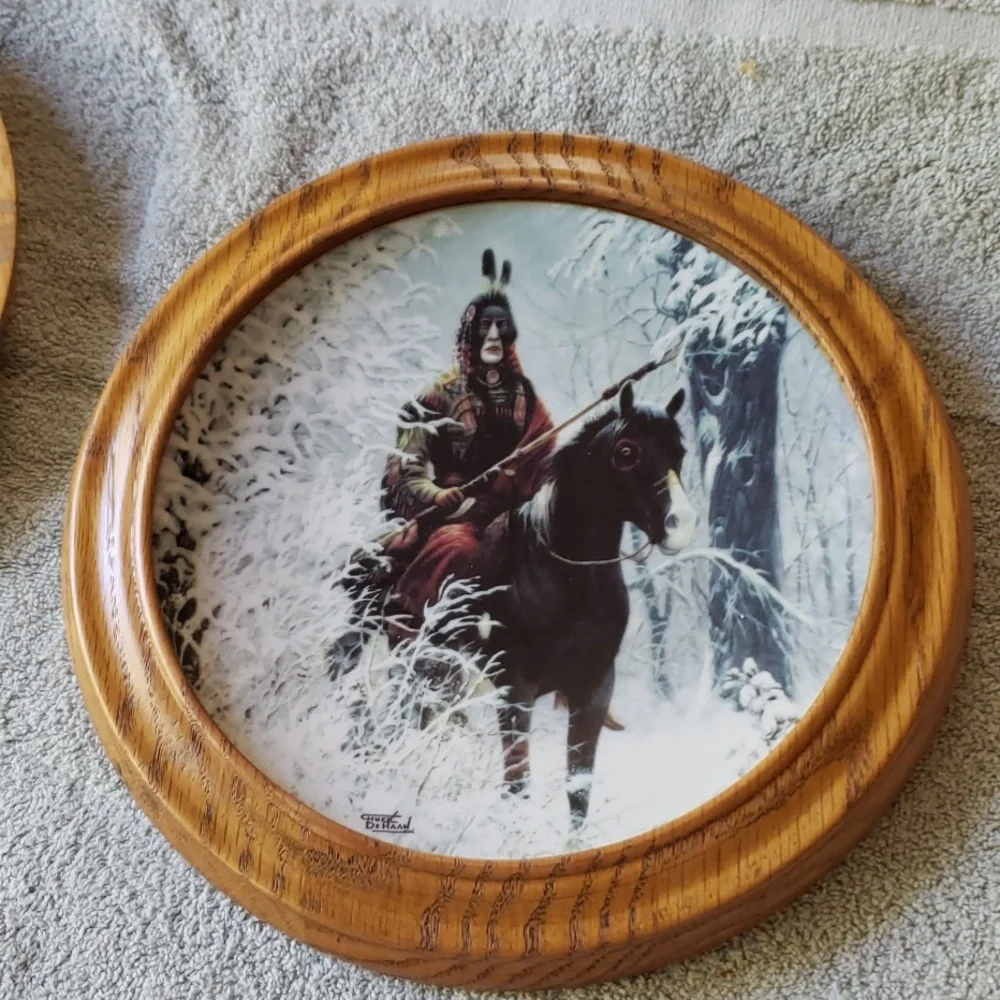 Indian  The Prideful Ones  Plate Collection '2 Plate' - Picture 7 of 9